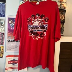 vintage 2013 Boston Red Sox graphic shirt XXL